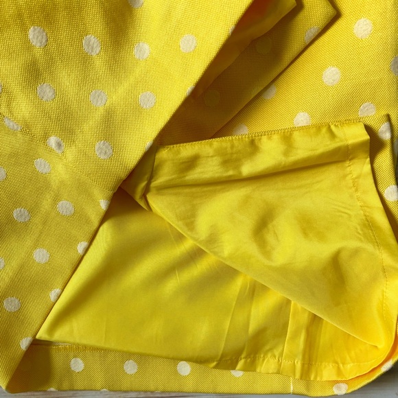 ๐NWT Ann Taylor Yellow Polka Dot Pencil Skirt ๐ - Picture 5 of 5
